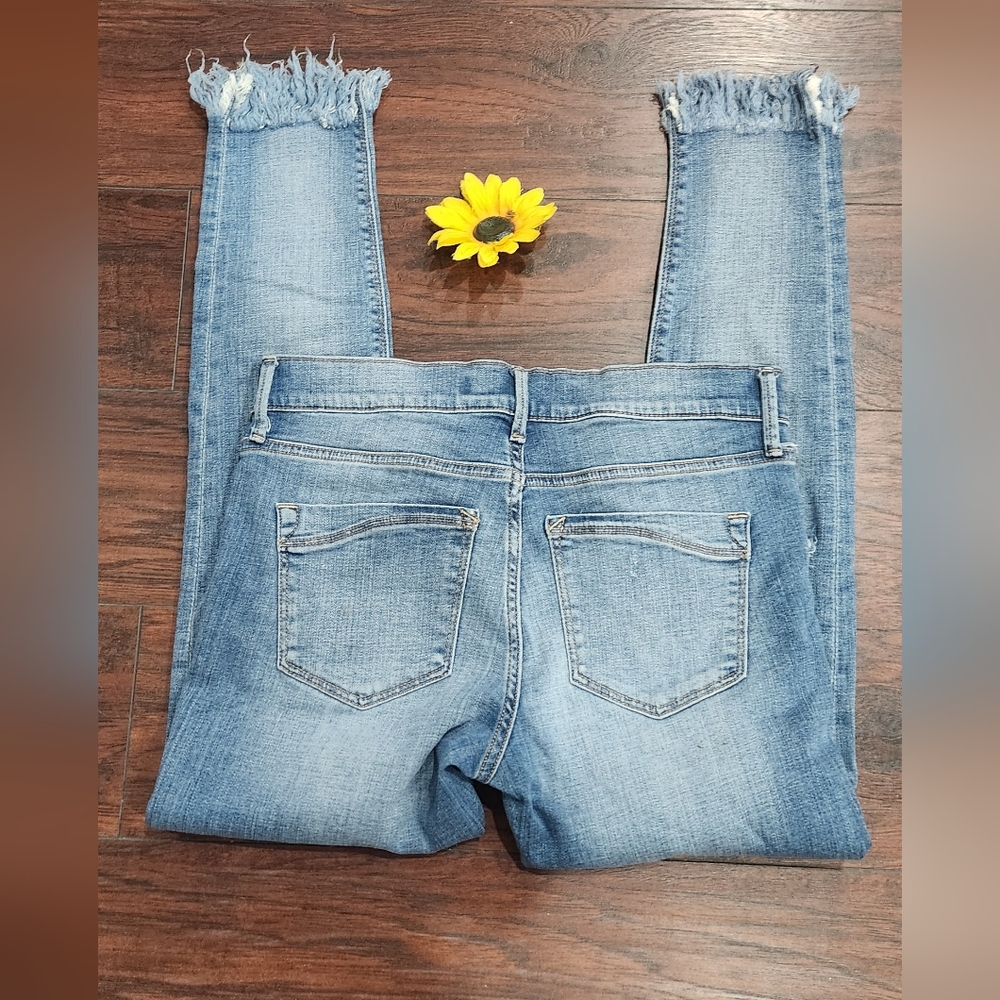 Express Performance Cropped Legging Mid Rise Jeans - image 8